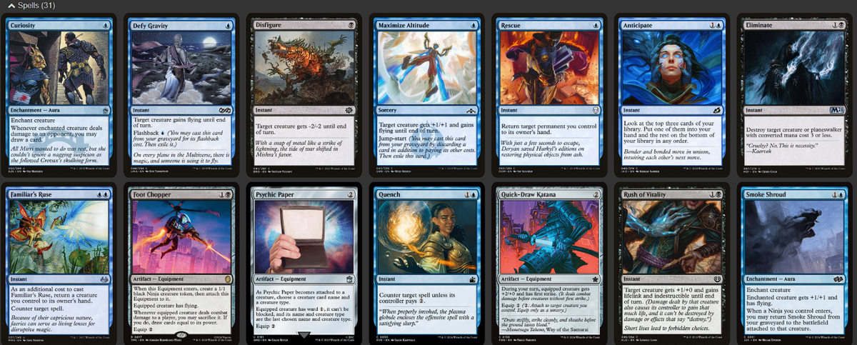 mtg best ninjutsu cards Satoru Umezawa NINJA Tribal NINJITSU Magic Mtg Custom Commander Deck –  CommanderComplete main image 1