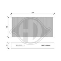 1X Filter, Innenraumluft Diederichs DCI0152 Passend FüR CitroËN Fiat Peugeot