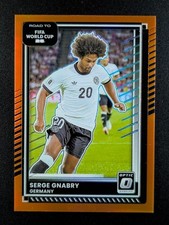 2025-26 Panini Donruss Optic FIFA SERGE GNABRY 28/99 Orange Prizm #38