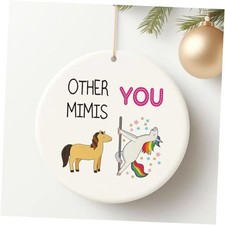 Mimi Gifts Christmas Ornament for Grandma, Best Grandma Gift, Person-mimi