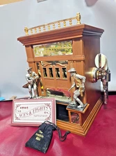 Franklin Mint Aces & Eights Collectors Edition Slot Machine w/19 Silver Coins