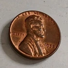 New Listing1958-P AU Red Lincoln Wheat Cent ~ Free Shipping! #3