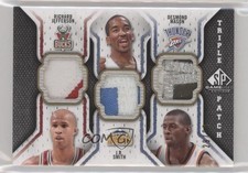 2009-10 SP Game Used 29/60 Richard Jefferson JR Smith #TP-MMS Triple Patch 2t7