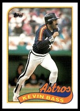 1989 Topps Kevin Bass Houston Astros #646