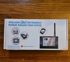 Intelligent 2 in 1 Dog Trainer and Outdoor Fence Dog Collar Pet Containment