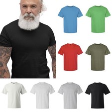 Hanes Beefy-T Men's 6.1 ounce Cotton T-shirt, 8 Colors Available, 5180