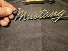 Vintage 1968 Ford Mustang Emblem