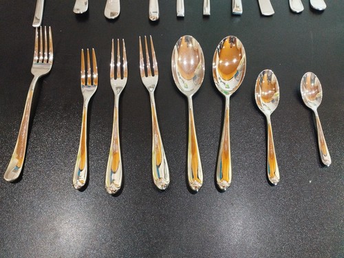 Bugatti 18 Various cutlery Forks Spoons Small Spoons Knifes - Picture 3 of 5