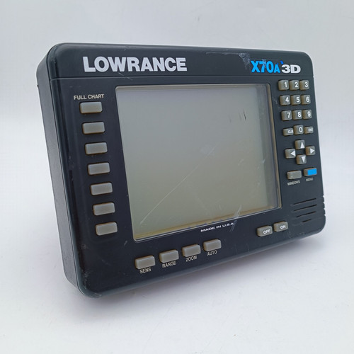 Lowrance X70A Fishfinder Sonar Marine Boat Depth Sounder Fish Finder X70 A 3D - Bild 1 von 10