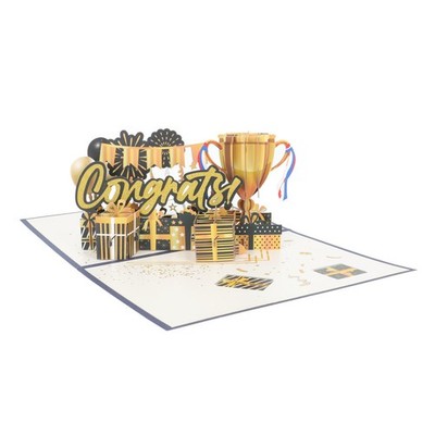  2 PCS Abi Glückwunschkarten Grusskarten Kreative Grußkarten Dekorative