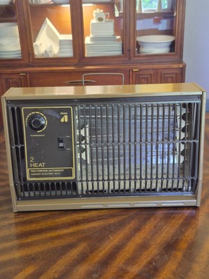 Vintage Arvin Electric Radiant Heater 1250 1500 Watt / 2 Heat