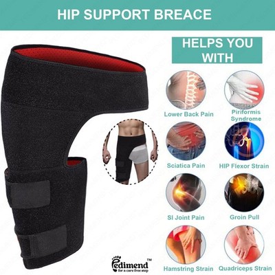 Pedimend Hamstring Kompressionswickel für Ischias Schmerzlinderung Piriformis Syndrom