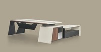 Eckschreibtisch BüRo Einrichtung Chef Zimmer MöBel Design Schreibtische Tische