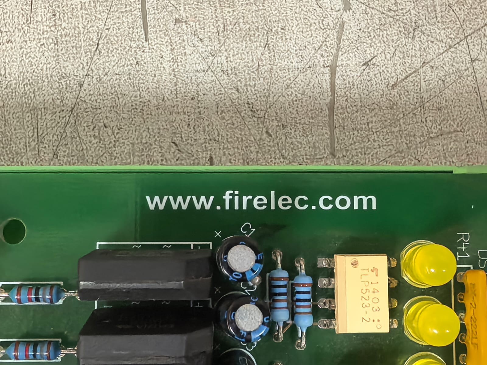 FIRELEC 1F10387 / 1F10389 REV FC FIRELEC INT-DI32-ISO48AC-ST 1F10387 / 1F10389 REV FC INDUSTRIAL INTERFACE BOARD 2