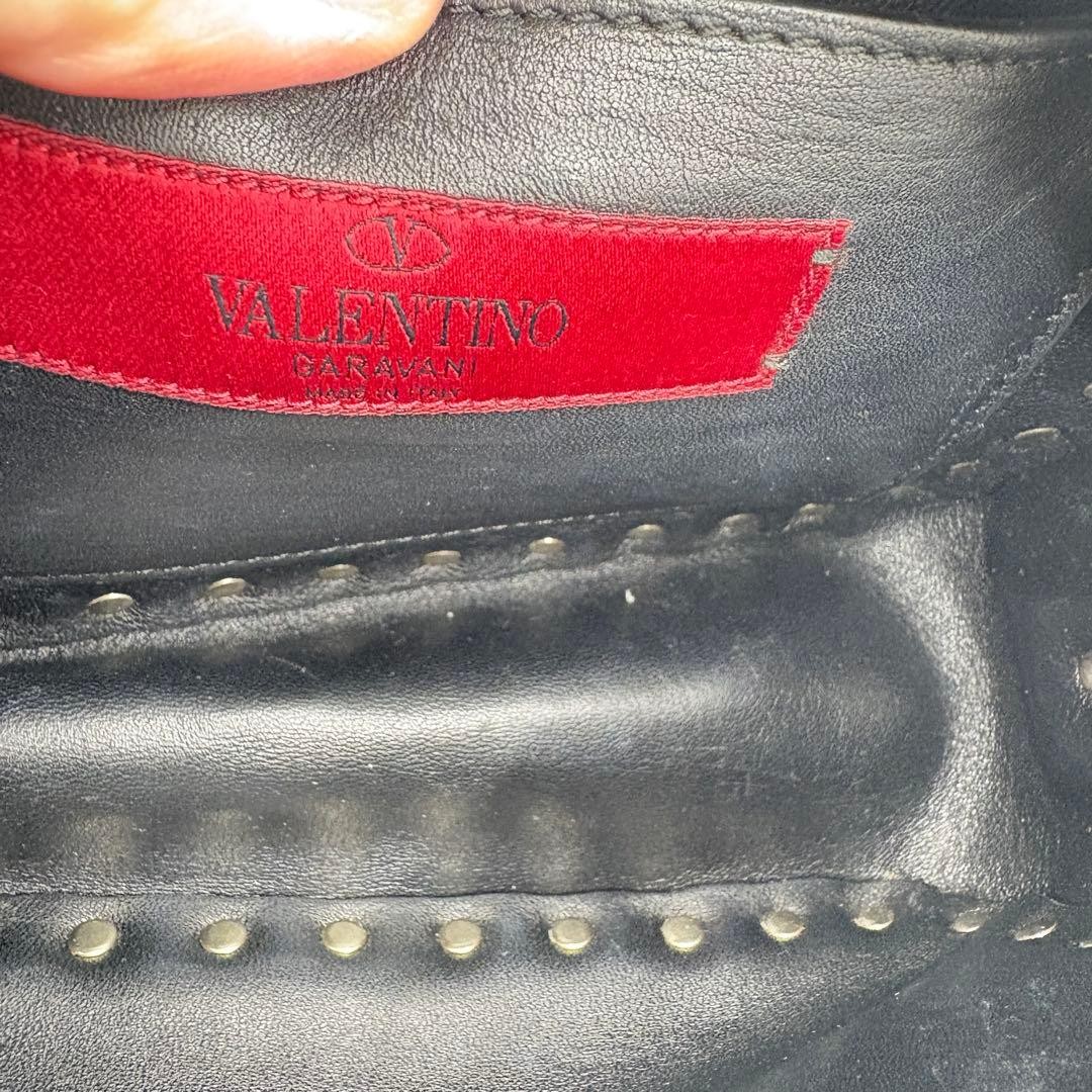 Valentino Garavani Rockstud Bicolor Leather Shoulder Bag, Black/Beige Japan thumbnail 8