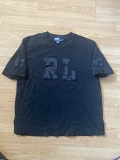 Vintage Polo Ralph Lauren Big RL logo size XL  67 Football Jersey Material