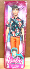 Barbie Ken Flower Shirt Doll with Orange Pants Ken Fashionista Floral Top