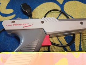 Original NES Nintendo Power Pad Controller & Light Zapper - Untested