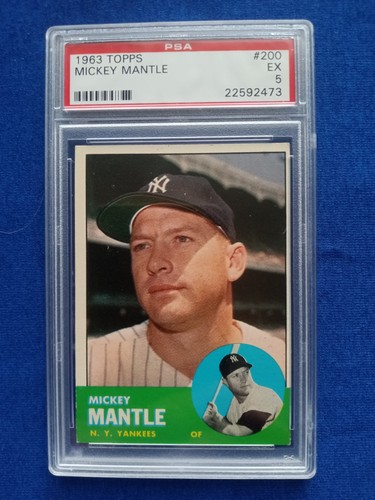1963 Topps Mickey Mantle #200 PSA 5
