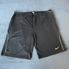 NIKE Fit SPARQ Drawstring Black Athletic Shorts 2XL