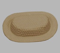 Samoa-Plus Beige Nackenpolster Sicherheitseinlage 32 X 22 Cm.