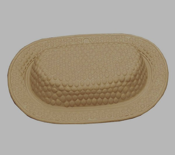 Samoa-Plus Beige Nackenpolster Sicherheitseinlage 32 X 22 Cm.-image