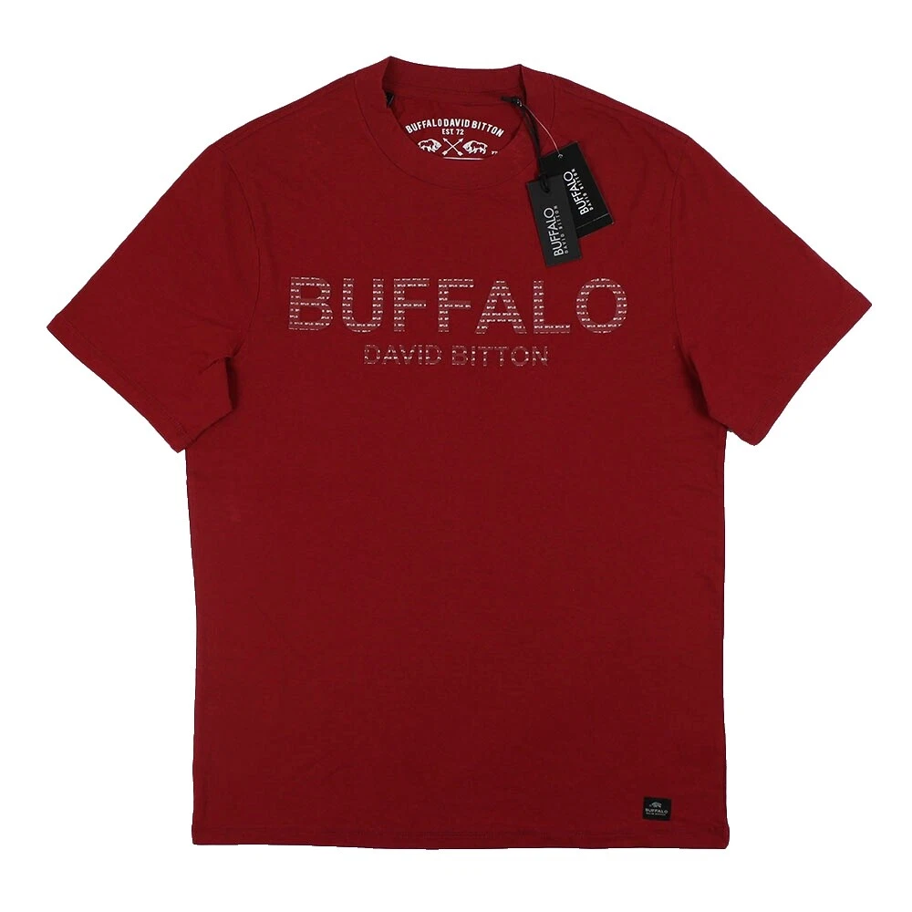 Buffalo Jeans Cotton Short Sleeve T-Shirts for Men