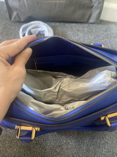 Charles Keith Electric Cobalt Blue Speedy Style Bag New - Picture 6 of 8