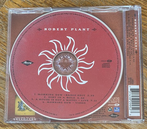 Robert Plant Morning Dew (CD) Single Import 4 Tracks Led Zeppelin (2002) - Picture 2 of 3