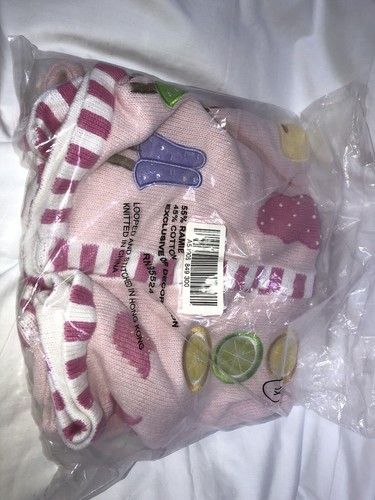 Quacker Factory Women's 1X Summer theme sweater Fruit ice cream cardigan NWT - Picture 13 of 13