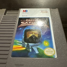 Captain Skyhawk milton bradley USA NES game cartridge original Nintendo