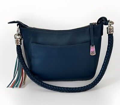 HEART BAG CHARM NAVY BLUE HEART BAG CHARM NAVY BLUE