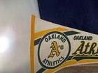 Vintage Oakland Athletics A's Baseball Pennant MLB 1980's 30 inches — photo 4