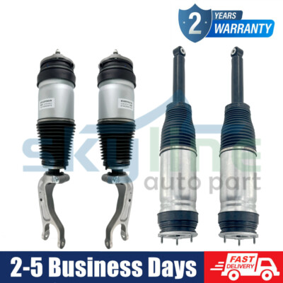 4  Front Rear Air Suspension Struts For Tesla Model S 75D P90D P100D AWD 2016-19