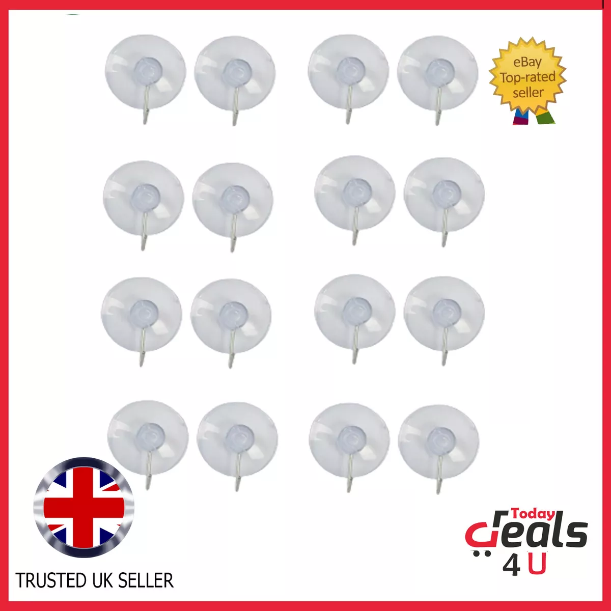 Heavy Duty Suction Hooks Window Bathroom Plastic Suction Cup Stick