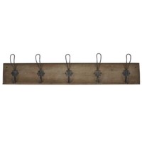 Garderobe Holz Wandmontage Mit 5 Haken Von Ib Laursen