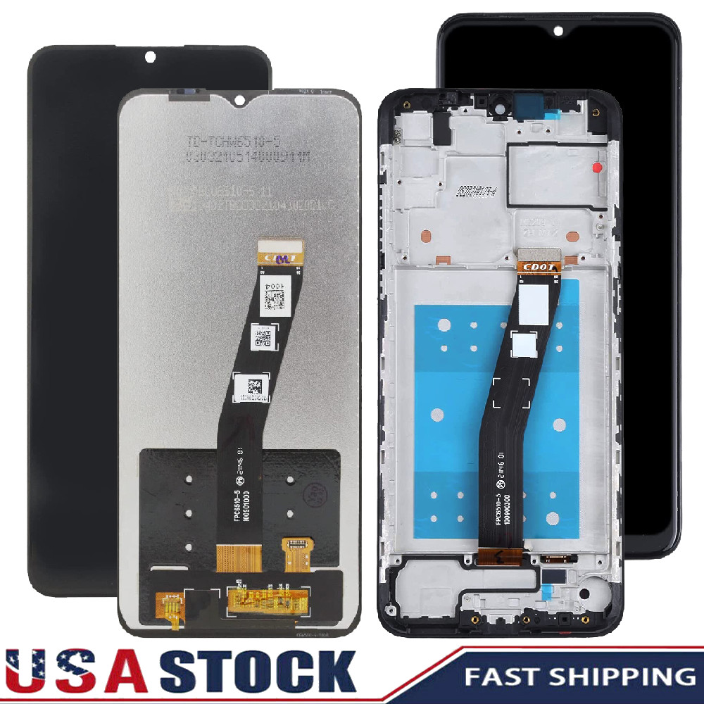 6&period;5" LCD Display Touch Screen Digitizer ±Frame For TCL 20E 6125A 6125F&sol;20Y 6156A