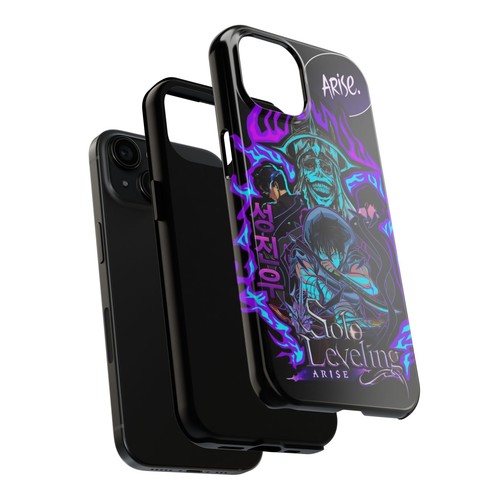 Anime Inspired Tough Phone Case, Solo Leveling Sylph, Gift for Fans, Cartoon - Picture 12 of 20