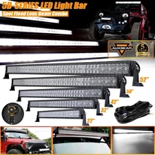 22/32/42/50/52" 5D Lens Curved Stright LED Light Bar For 2014-24 Honda Pioneer