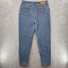 Levi s 550 Women s Jeans 18M Blue Relaxed Fit Tapered Vintage Y2K Made in USA