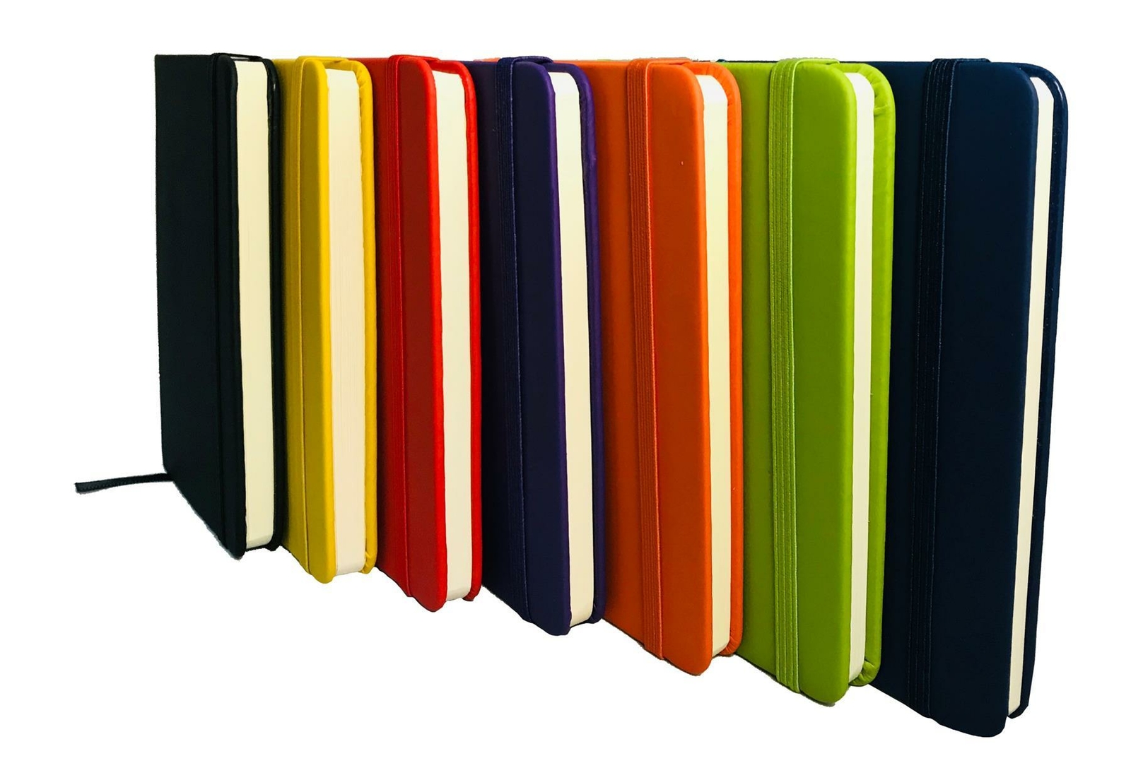 Notebook A6/A5/A4 Lined Hardback Ruled Notepad Notes Diary Journal ...