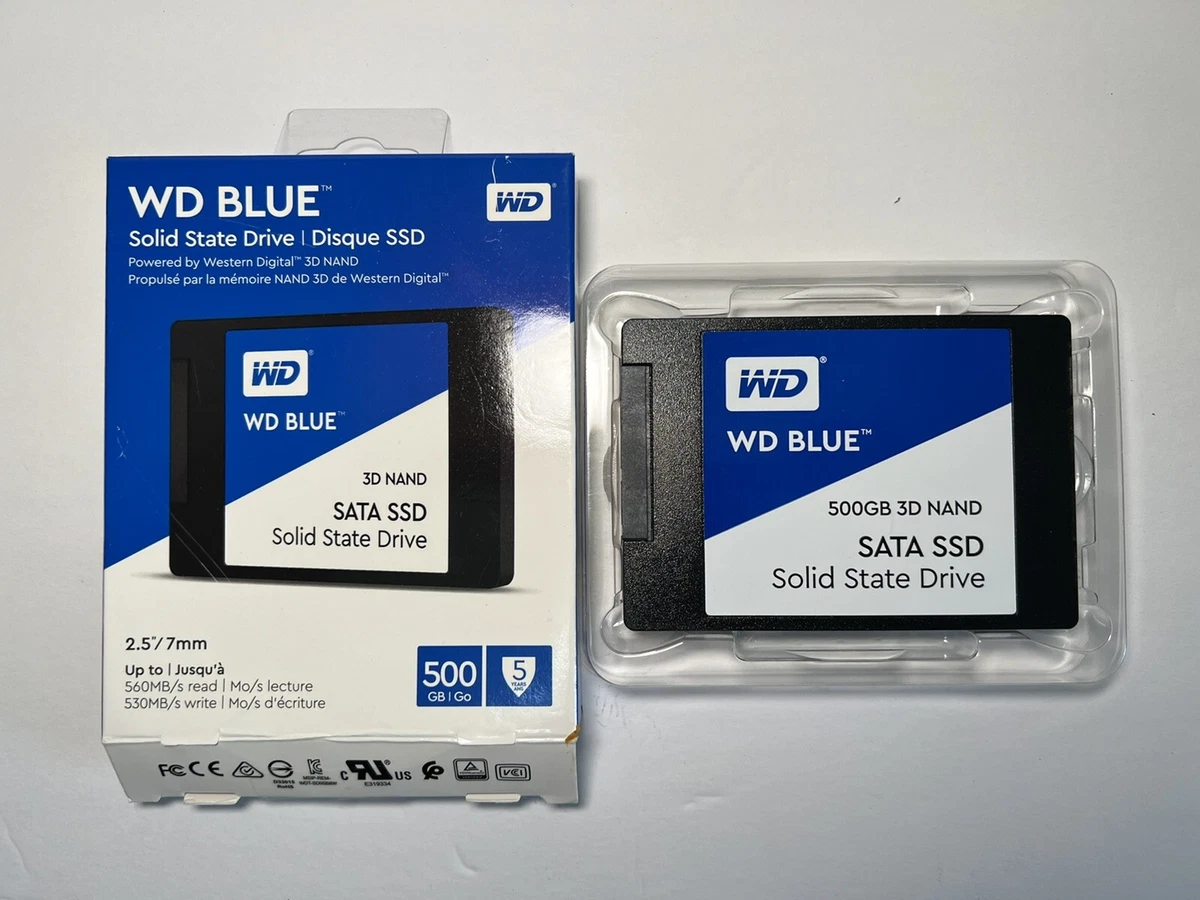 Tulipanes Aburrir planes WD Blue 500GB Solid State Drive 3D NAND SATA SSD 2.5" Western Digital - A+ 718037855158 | eBay Tulipanes Aburrir planes WD Blue 500GB Solid State Drive 3D NAND SATA SSD 2.5" Western Digital - A+ 718037855158 | eBay