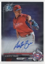 2017 Bowman Chrome Prospects - Alberto Tirado Autograph - Philadelphia Phillies