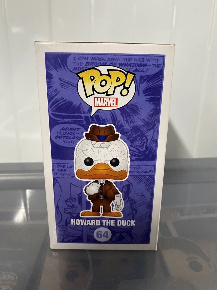 Howard El Pato Funko Pop! Vinilo #64 Marvel Foto 2 de 4