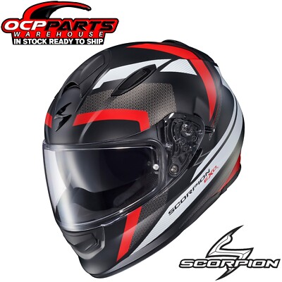 SCORPION EXO-R1 AIR ヘルメット Mサイズ レッド/ブラック Scorpion EXO-R1 EVO CARBON AIR SUPRA Blk-Red + Free Dark