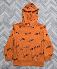 Target Boys' French Terry 'Boo ' Hoodie -Cat  Jack Orange Size XS 4/5