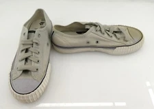 PF Flyers Shoes Center Reissue Ox Beige Sneakers Mismatch Womens 6/6.5