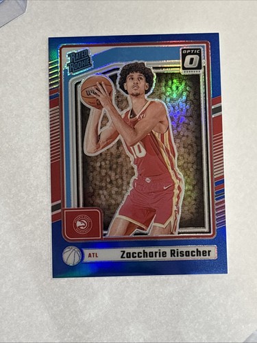 2024-25 Panini Donruss - Optic Rated Rookies Preview Zaccharie Risacher...