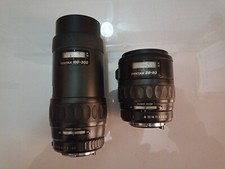 SMC  Pentax-FA 28-80mm e 100-300mm solo parti per ricambi o riparazionre