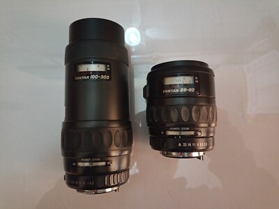 SMC Pentax-FA 28-80mm und 100-300mm nur Teile für Ersatzteile oder Reparaturen